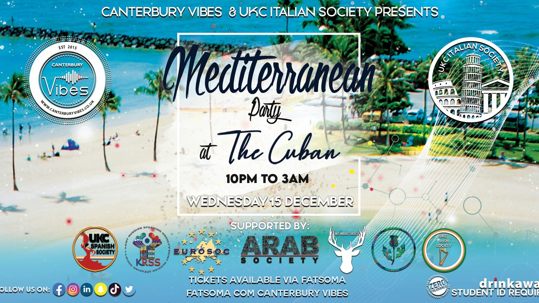 Mediterranean Party @ The Cuban