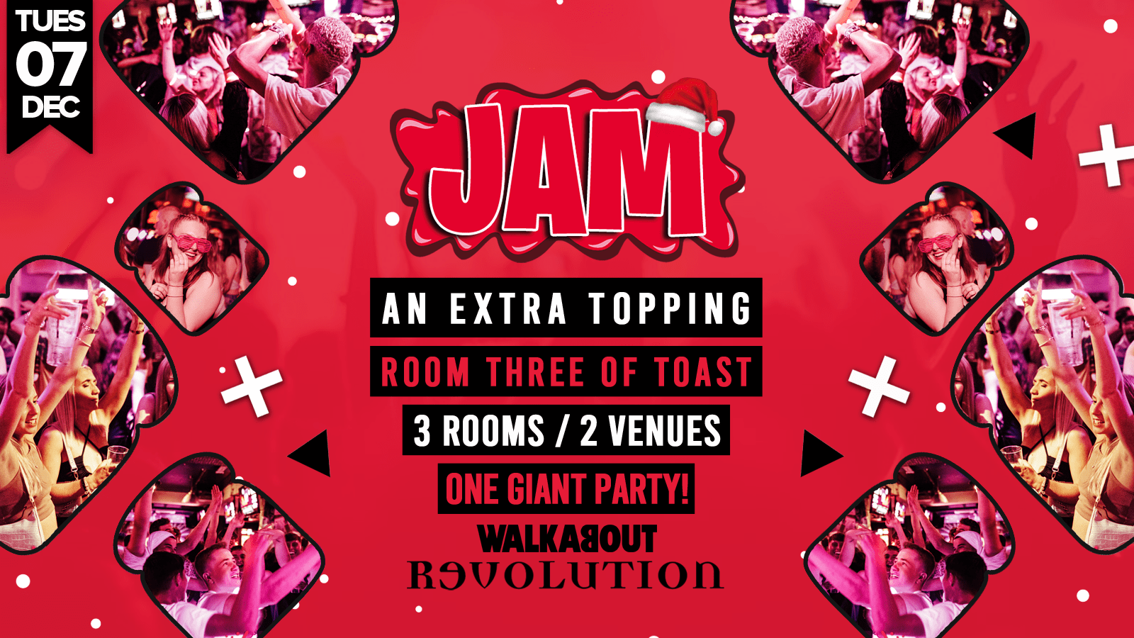 Jam • Room 3 Of Toast • Walkabout & Revolution