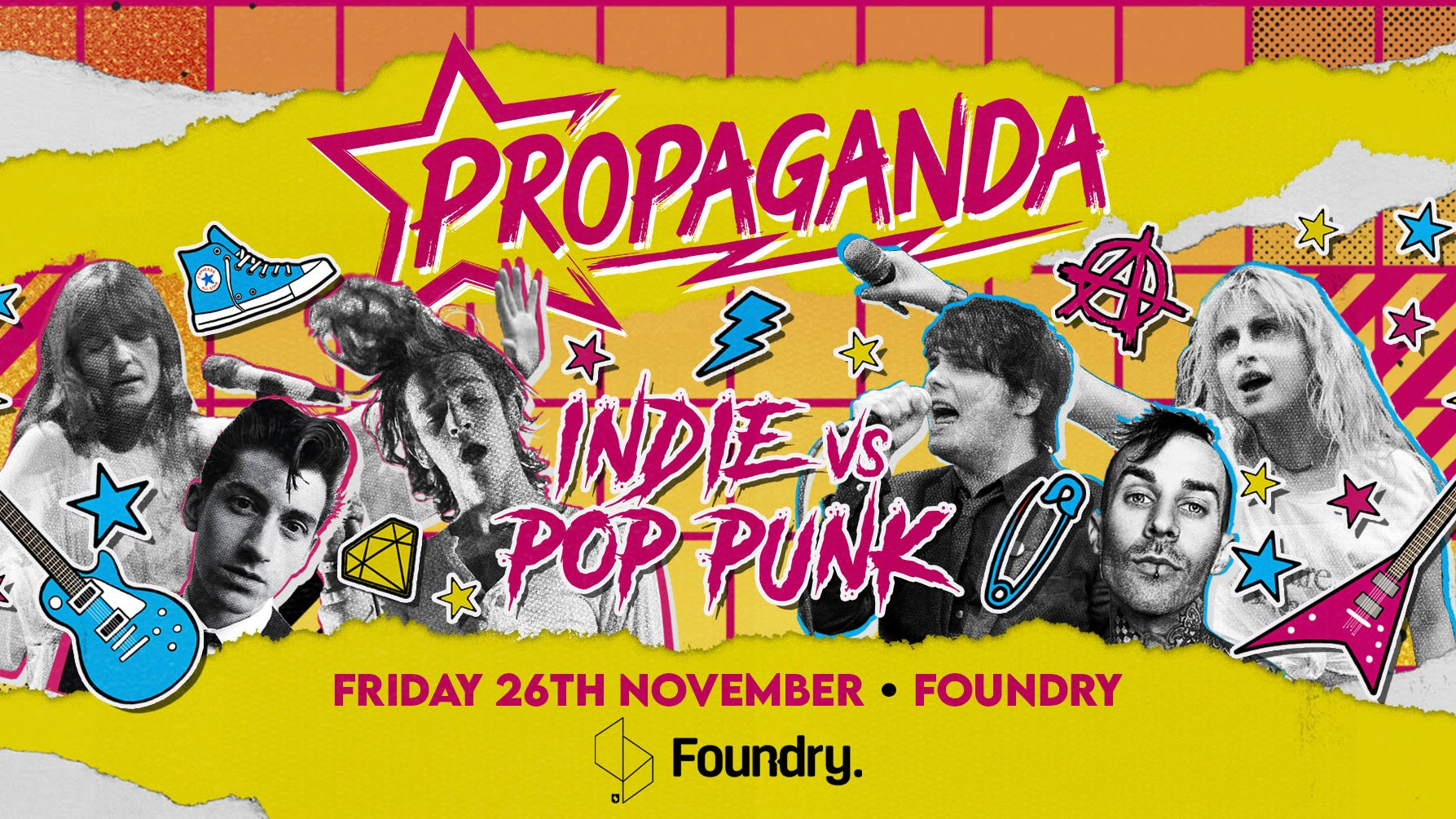 Propaganda Sheffield – Indie vs Pop-Punk!
