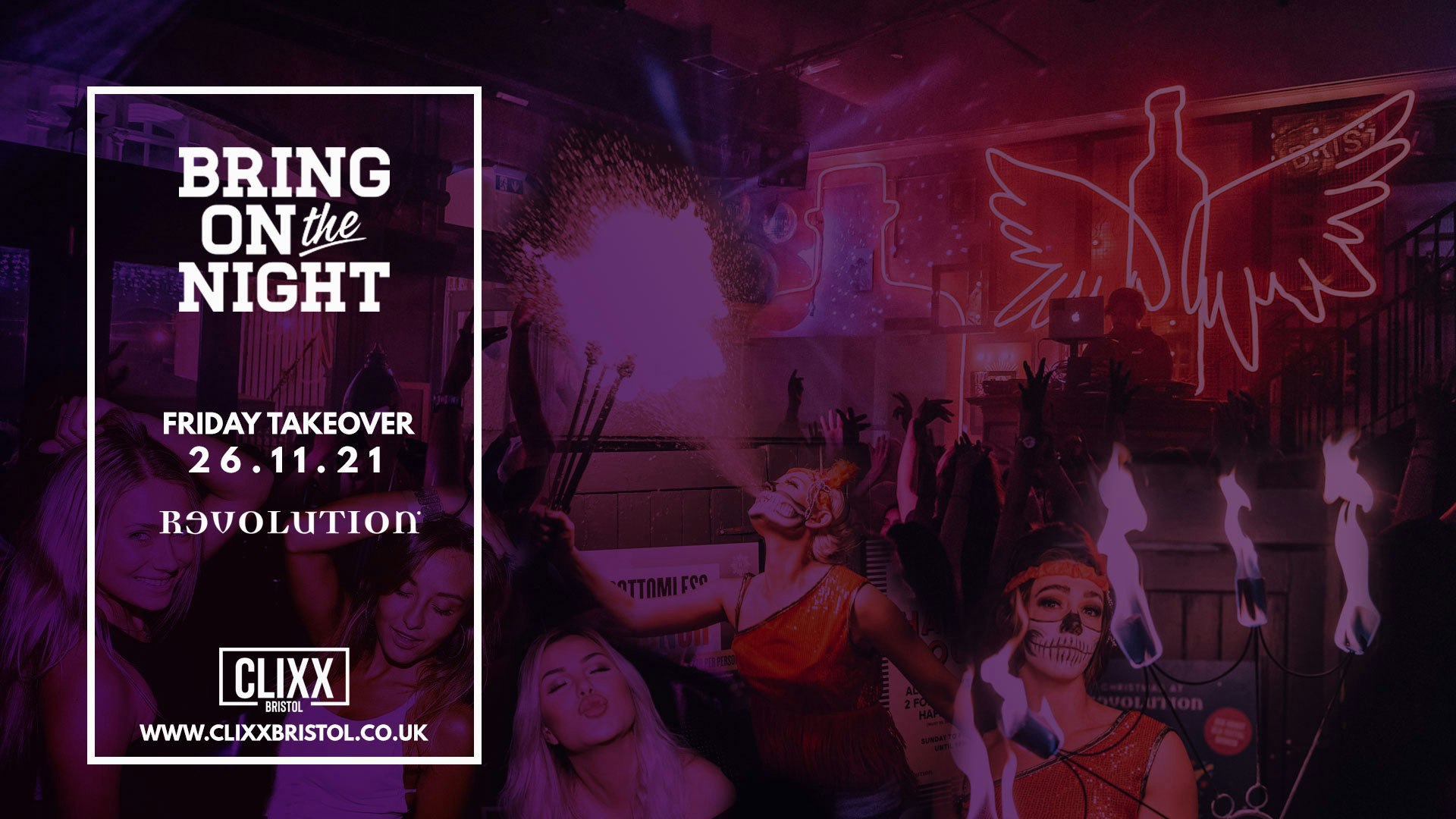 Bring On the Night – Friday Takeover