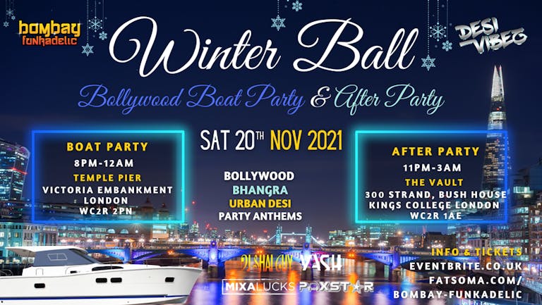 Winter Ball - Bollywood Boat Party