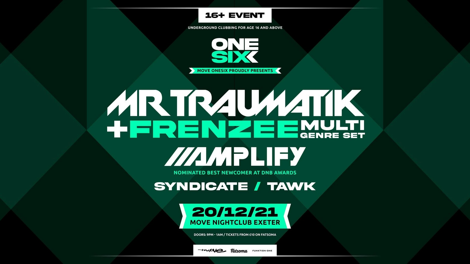 Move one six – Mr Traumatik with Frenzee & Amplify