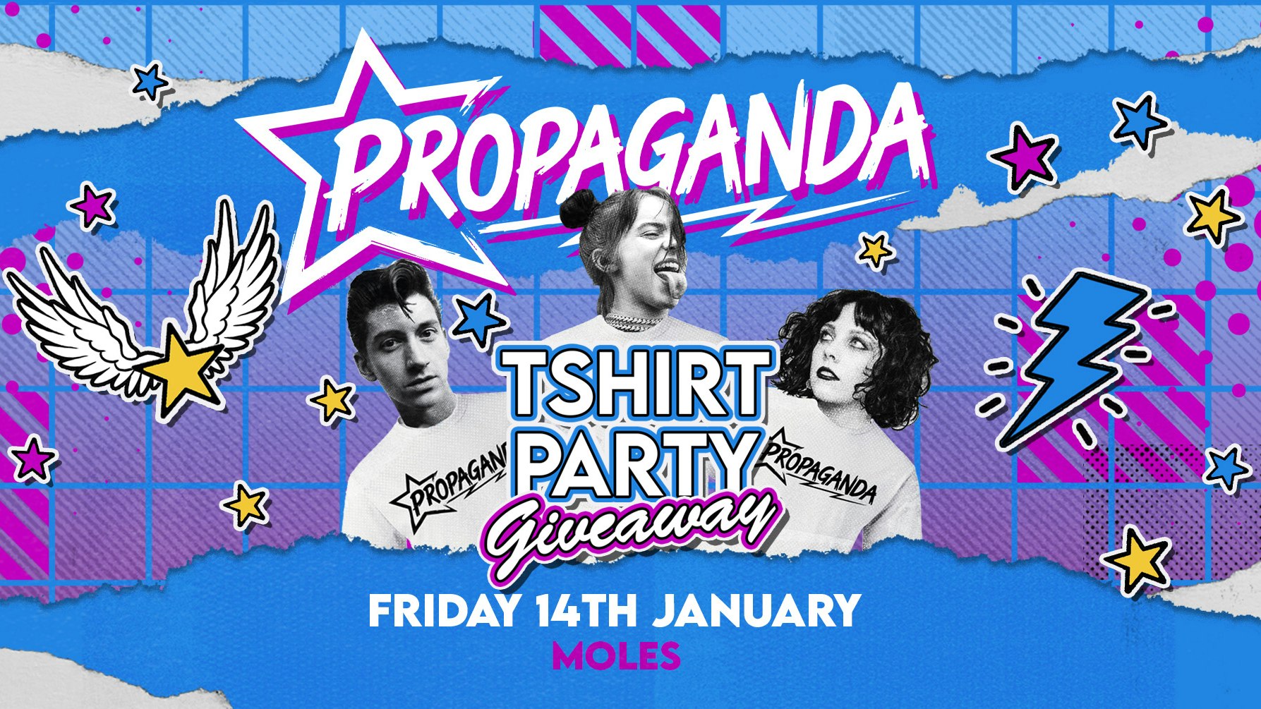Propaganda Bath – T-shirt Giveaway Party!