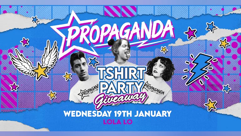 Propaganda Cambridge - T-shirt Giveaway Party!