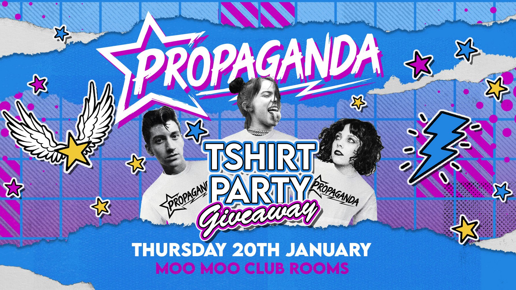 Propaganda Cheltenham – T-shirt Giveaway Party!