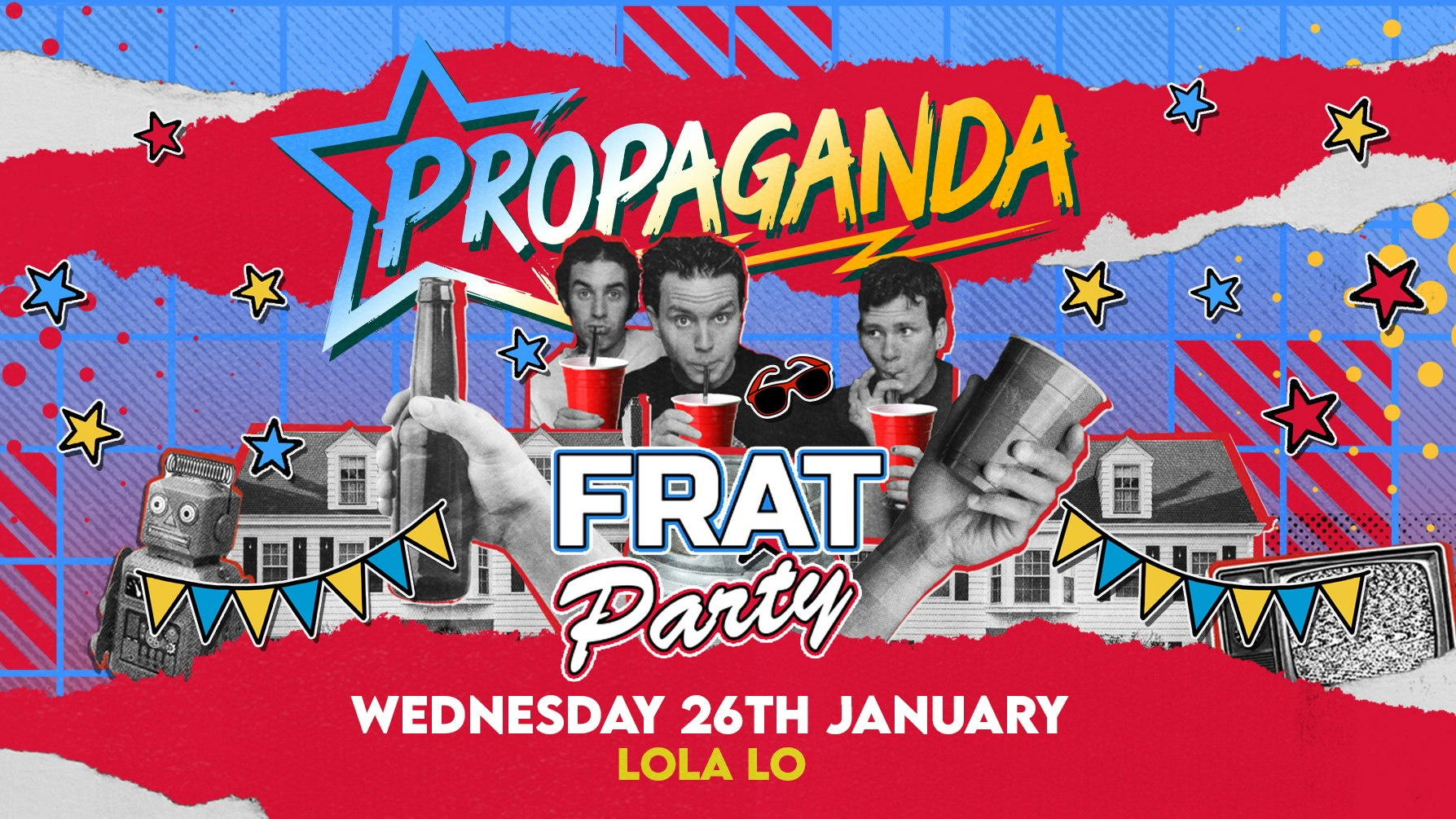 Propaganda Cambridge – Frat Party!