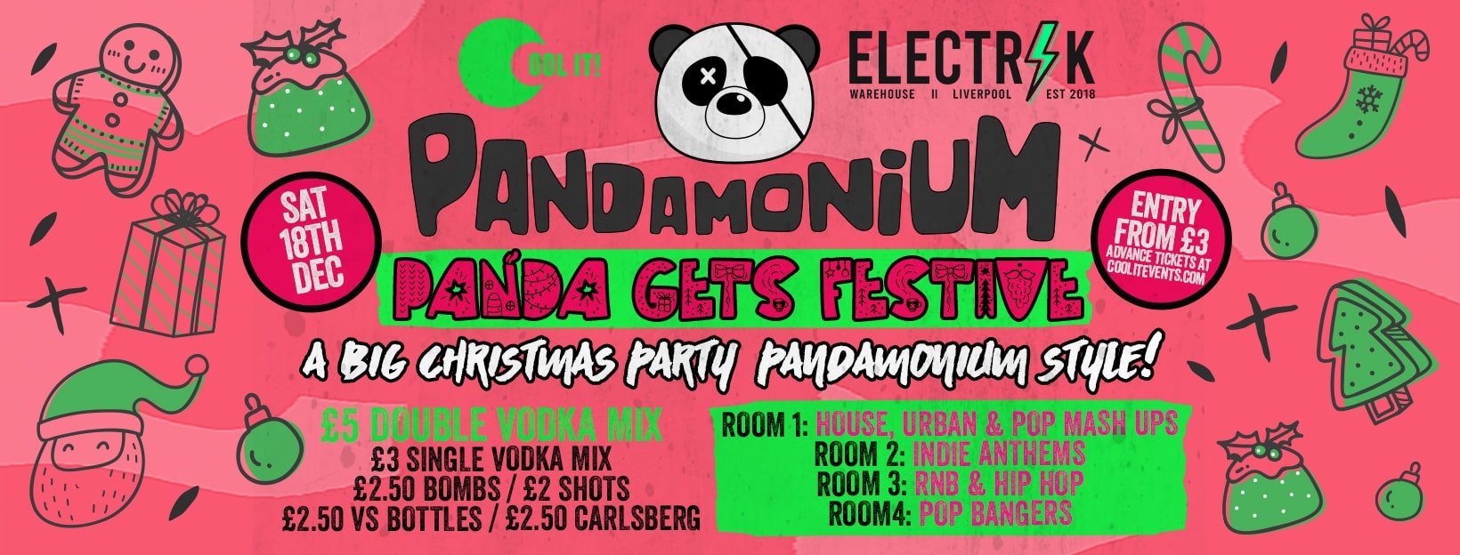 Pandamonium Saturdays : Panda Gets Festive