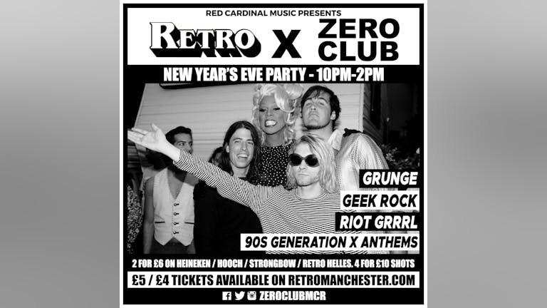 RETRO X ZERO CLUB NEW YEAR PARTY