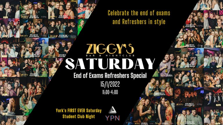 Ziggy's Saturdays - END OF EXAMS REFRESHERS SPECIAL - 15th January