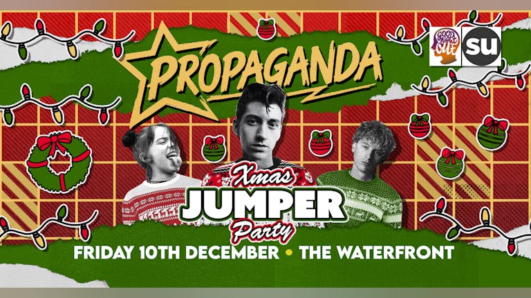 Propaganda Norwich - Xmas Jumper Party TONIGHT!