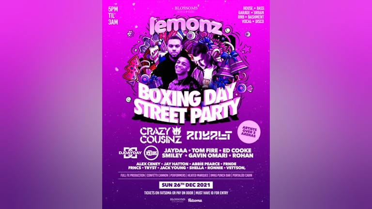 Lemonz Boxing Day Party