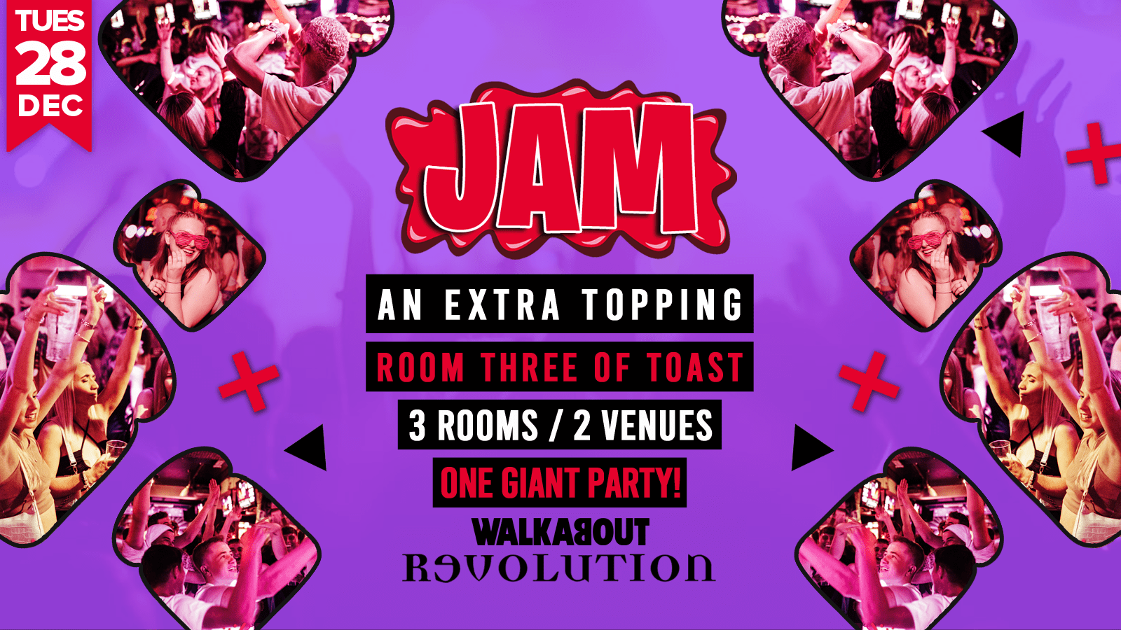 Jam • Room 3 Of Toast • Walkabout & Revolution