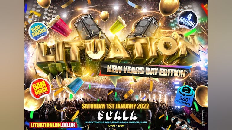Lituation LDN - London’s Biggest New Years Party