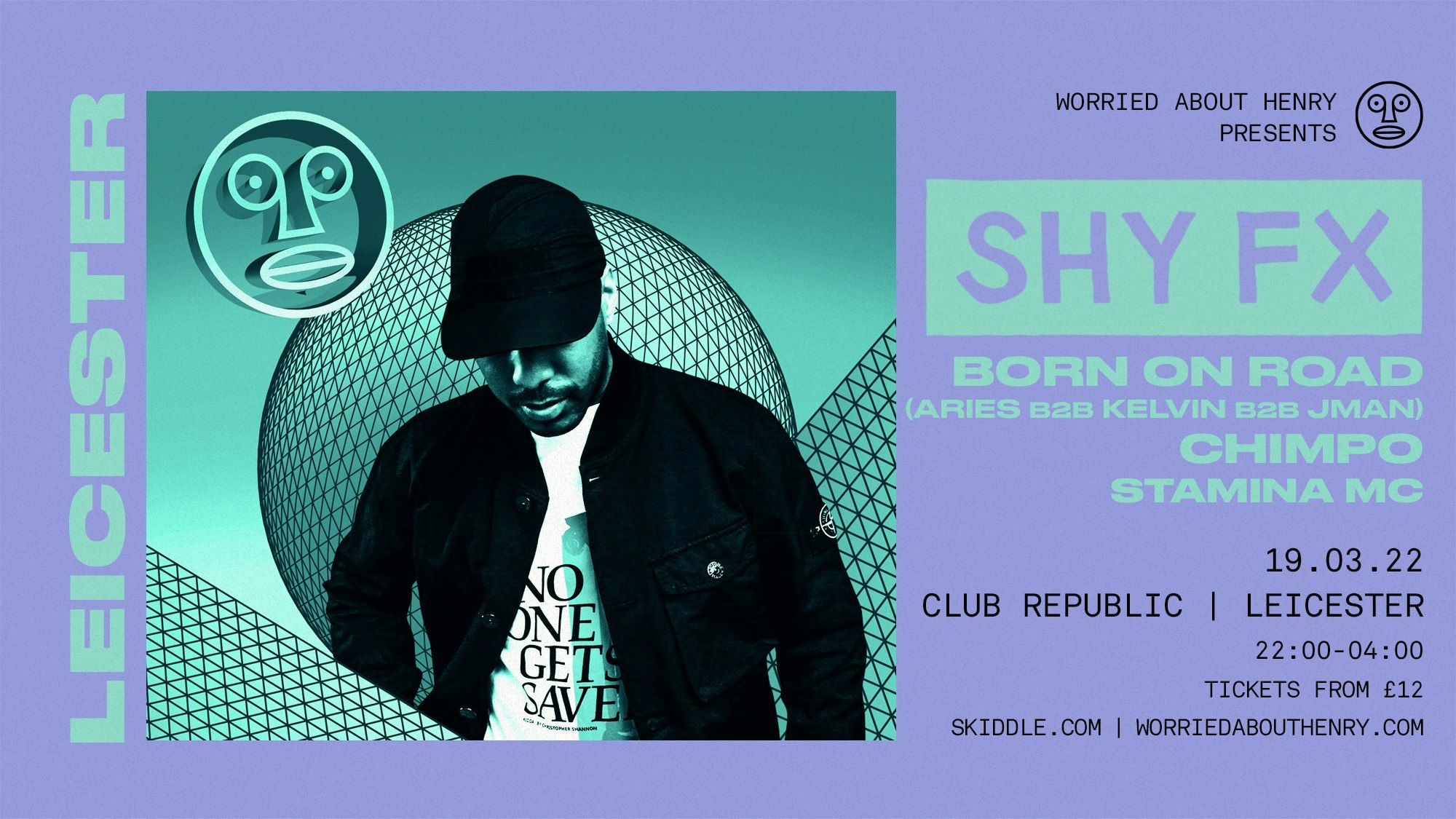 WAH Presents SHY FX, BORN ON ROAD, CHIMPO & more!