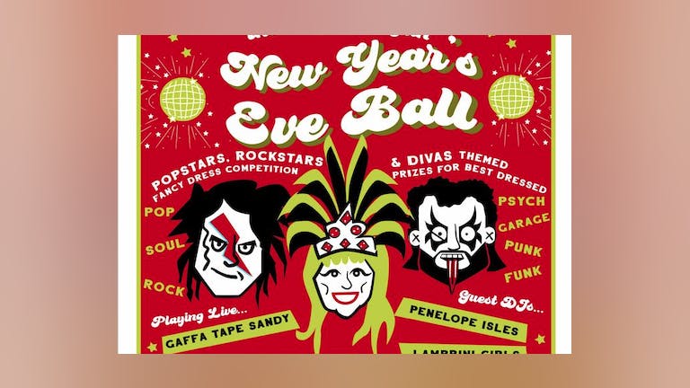 NEW YEAR'S EVE BALL - Pop Stars, Rock Stars & Divas!!