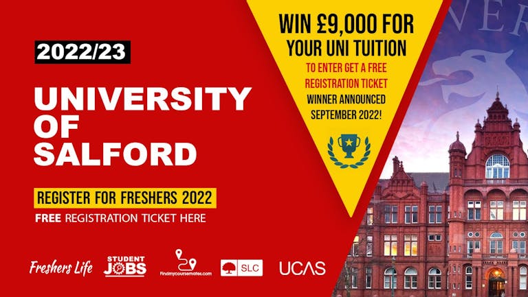 University of Salford - Freshers Registration