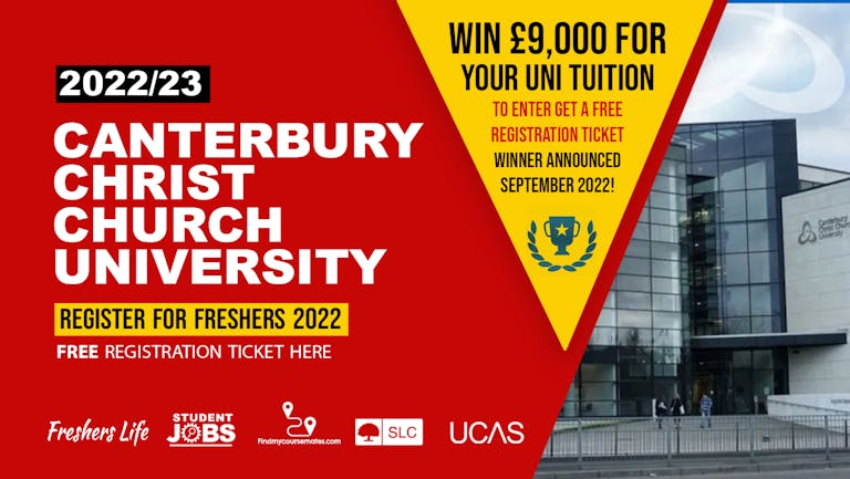 Canterbury Christ Church University - Freshers Registration