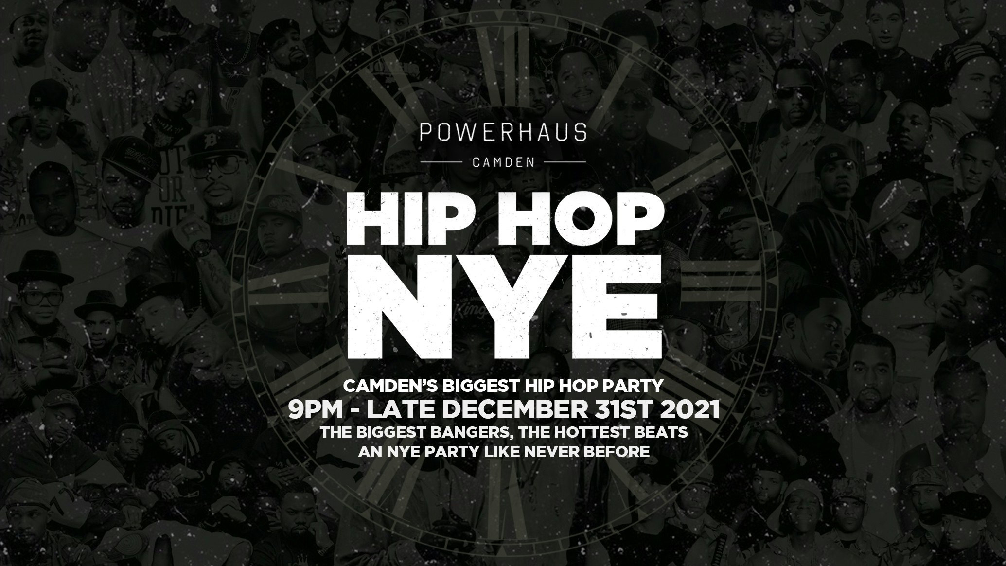 The Hip Hop New Years Eve 2021 – London NYE | TICKETS OUT NOW!