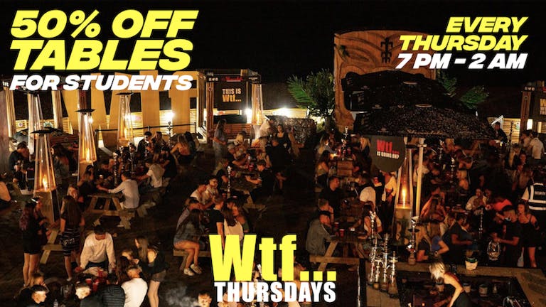Wtf... Thursdays on the terrace 22.04.21