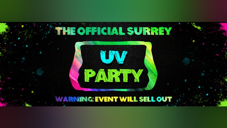 Surrey Freshers UV Party 2021 