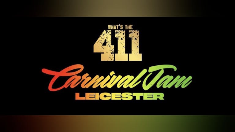 Leicester Carnival Jam in 30TEN - Hosted by DJ DRE