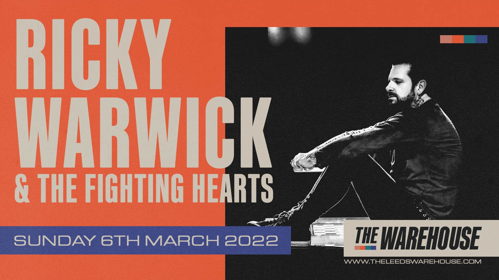 Ricky Warwick & The Fighting Hearts + Special Guests – Live
