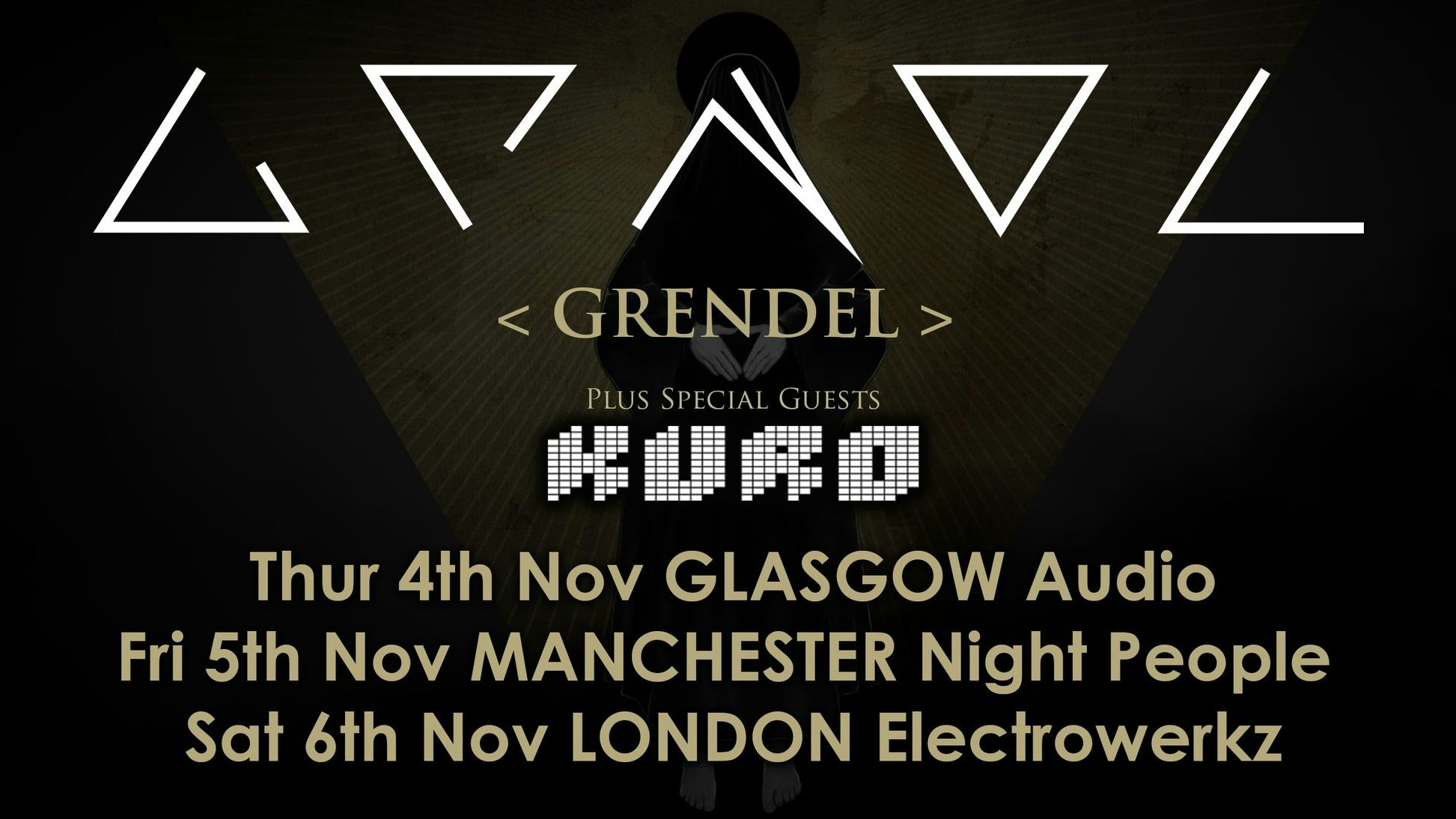 GRENDEL  Live in Glasgow Audio +  Kuro
