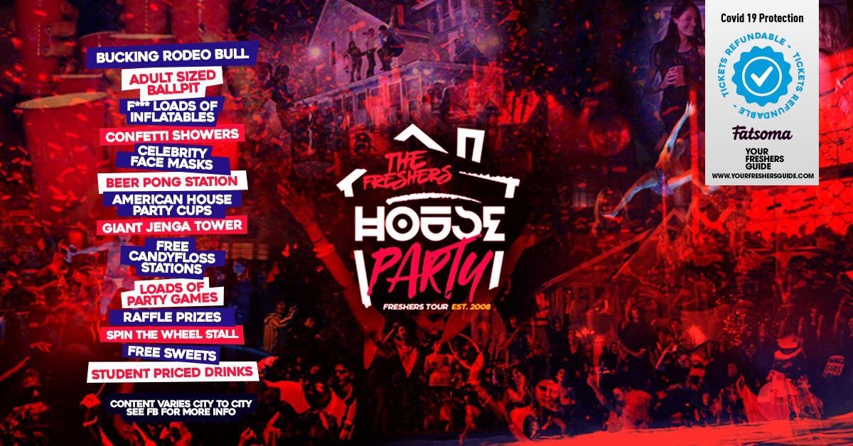 The Freshers House Party | Cardiff Freshers 2021 – TONIGHT !