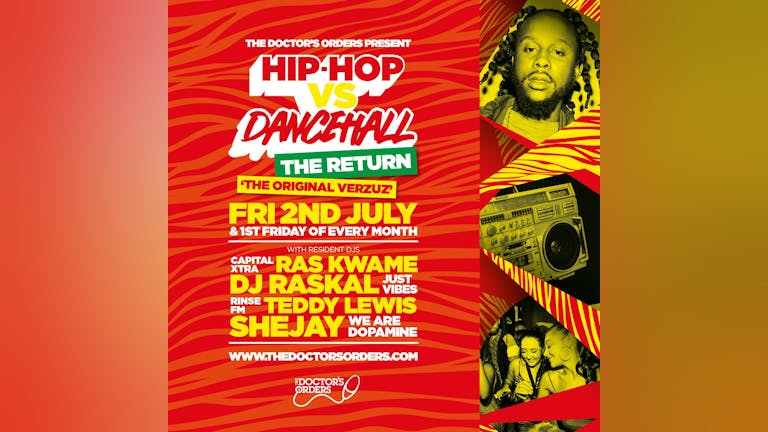 Hip-Hop vs Dancehall - THE RETURN!