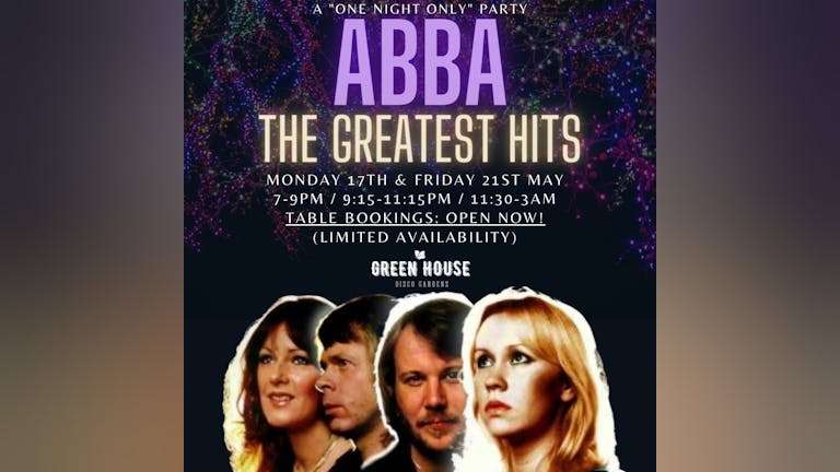 ABBA - The Greatest Hits! : Friday 21st May!