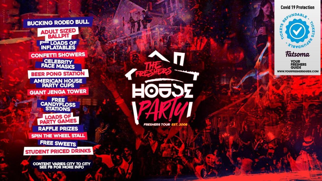 The Freshers House Party | Plymouth Freshers 2021