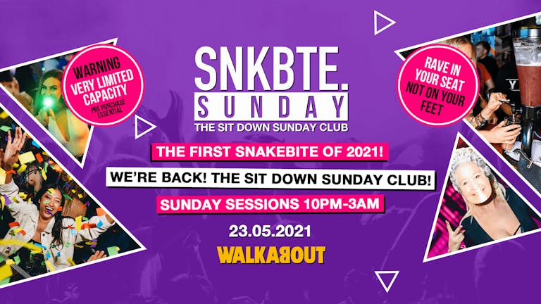 Snakebite Sundays @Walkabout // The First Snakebite Of 2021 // The Sit Down Sunday Club!
