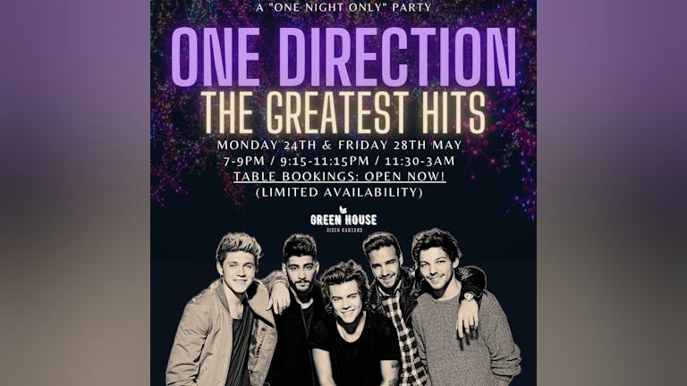 One Direction - The Greatest Hits! : Friday 28th May