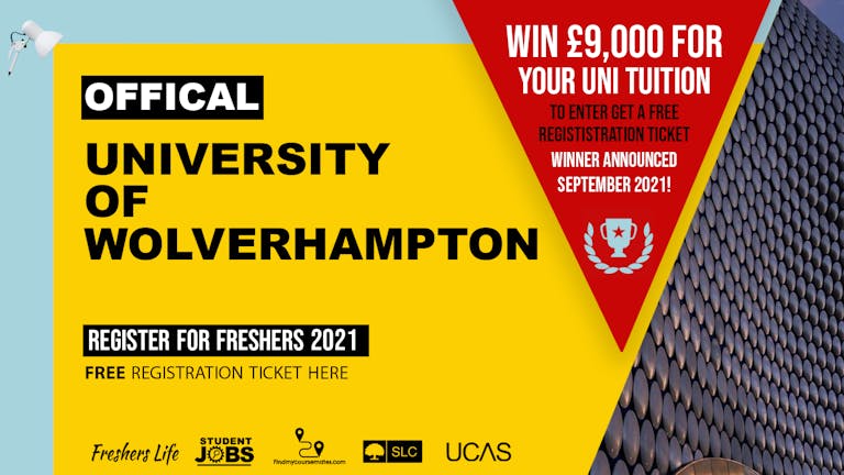 University of Wolverhampton  Freshers Week 2021 - Sign up now! Wolverhampton Freshers Week Passes & more