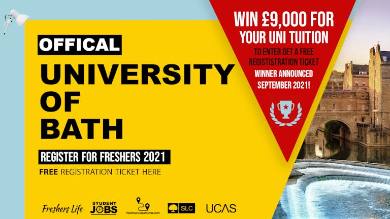 University of Bath Freshers Week 2021 - Sign up now! Bath Freshers Week Passes & more