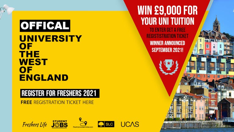 University of the West of England Week 2021 - Sign up now! Bristol Freshers Week Passes & more