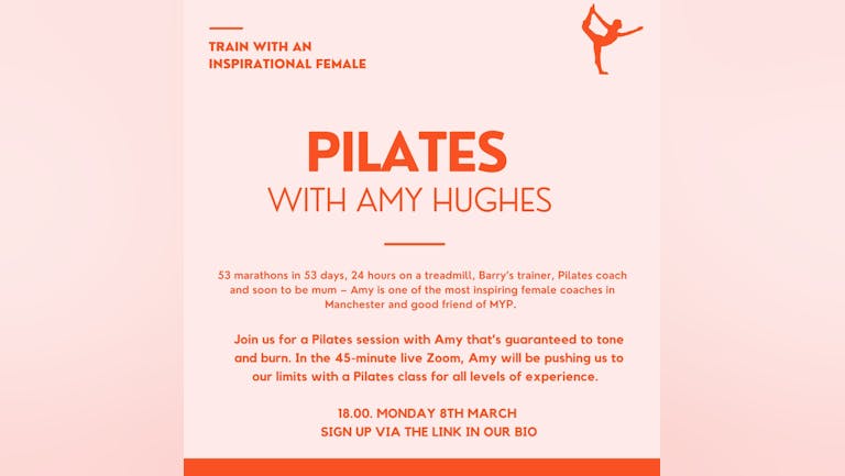 International Women's Day - Pilates with Amy Hughes