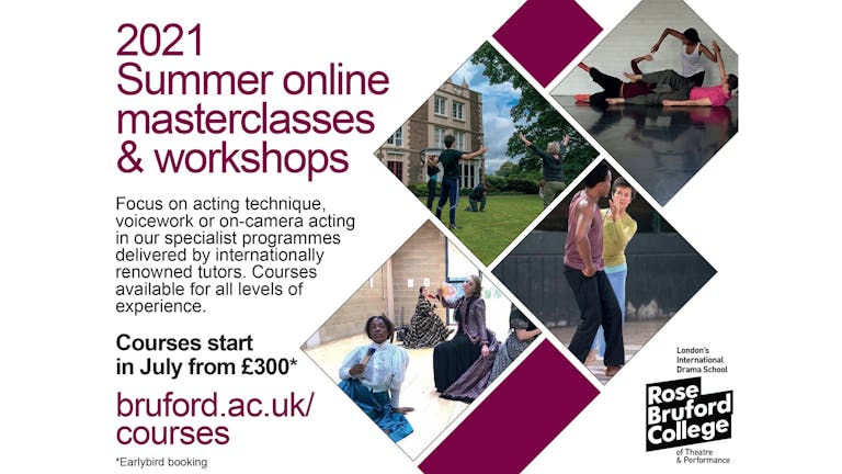 2021 Summer Online Masterclasses and Workshops