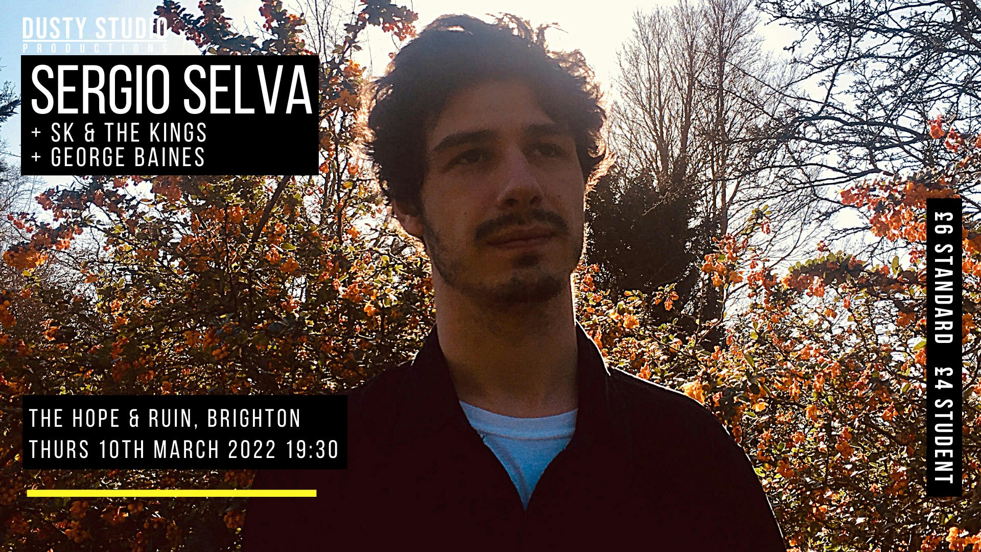 Sergio Selva + SK & The Kings + George Baines