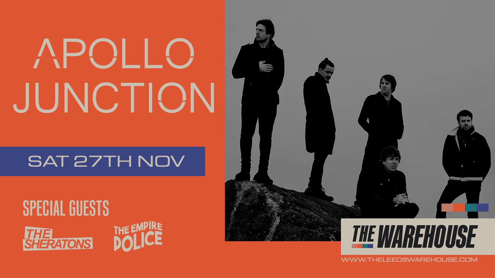 Apollo Junction + The Sheratons and The Empire Police – LIVE
