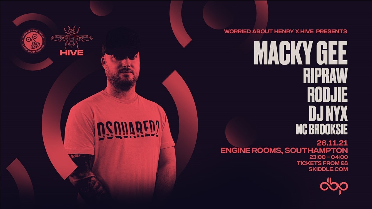 Friday 26th Nov: Worried About Henry presents Macky Gee + guests