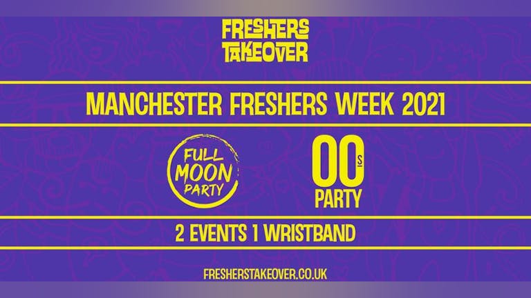 Manchester Freshers Week Wristband: 2 Venues