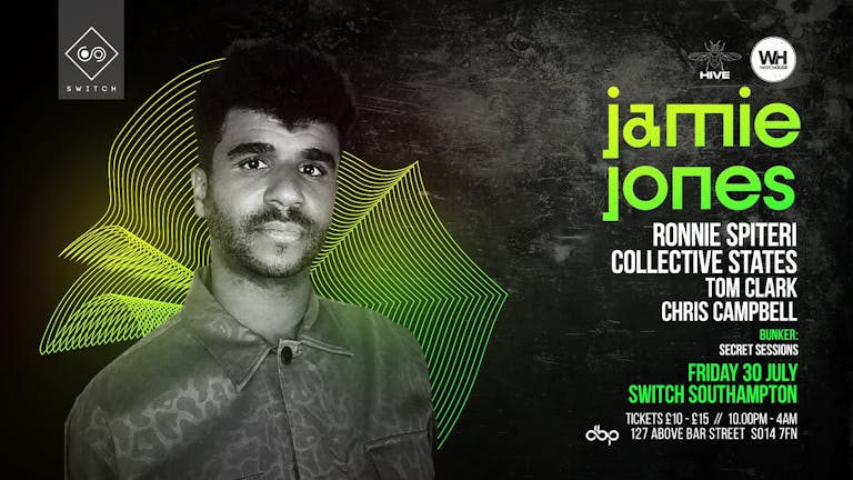 Jamie Jones • Friday 30th July - CANCELLED 