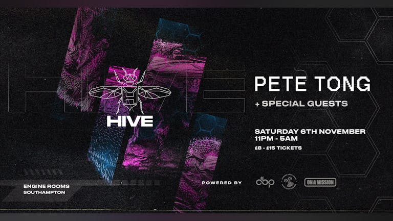 Saturday 6th Nov: Hive presents: Pete Tong - CANCELLED 