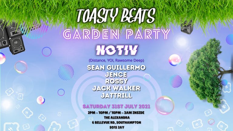 Toasty Beats Garden Party 
