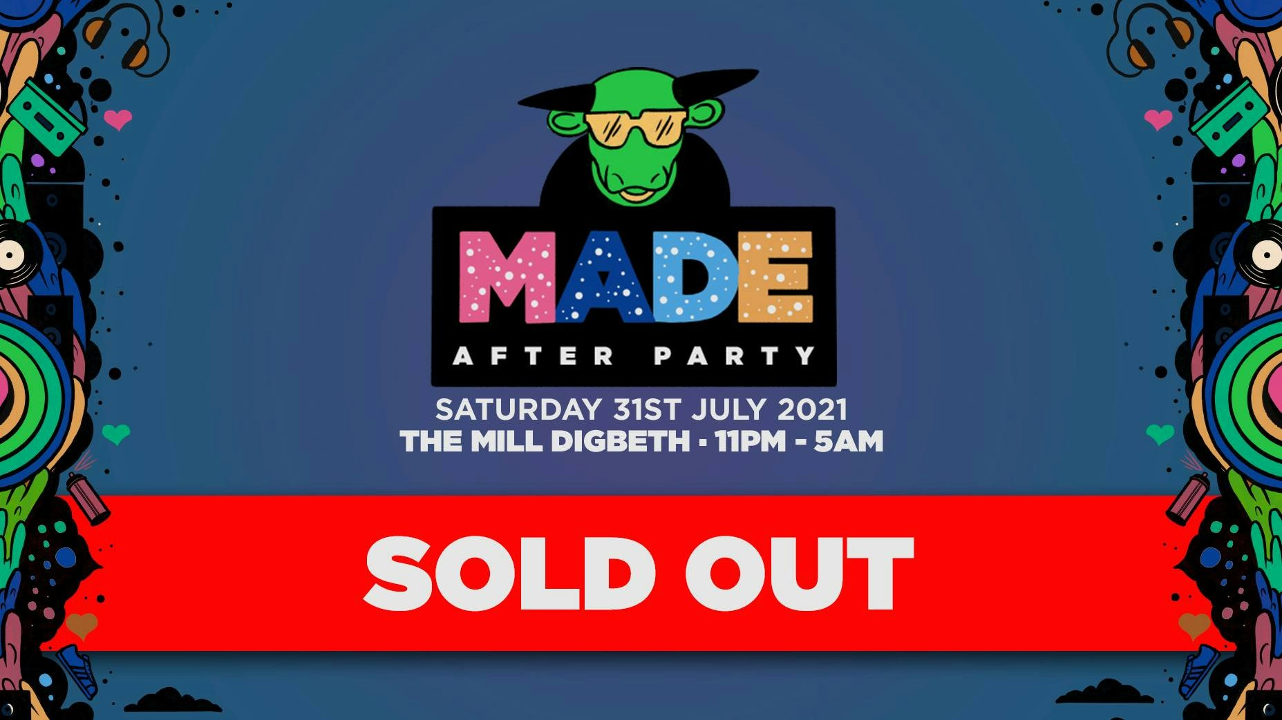 SOLD OUT : MADE Festival 2021 : After Party