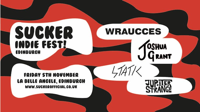 Edinburgh Indie Show: Wraucces + Joshua Grant + Static + Jupiter Strange