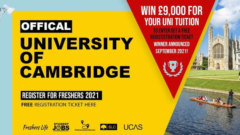 University of Cambridge Freshers Week 2021 - Sign up now! Cambridge Freshers Week Passes & more