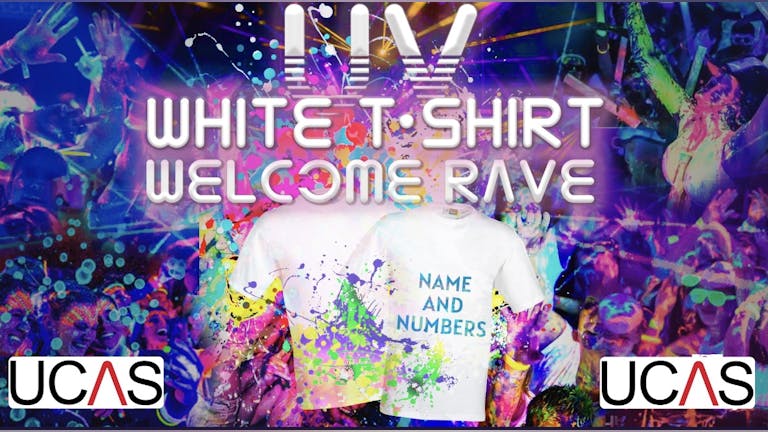 THE UV WHITE T SHIRT WELCOME PARTY