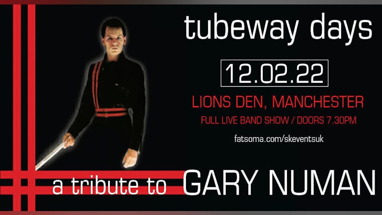 Tubeway Days - Live Full Band Gary Numan Tribute - Manchester